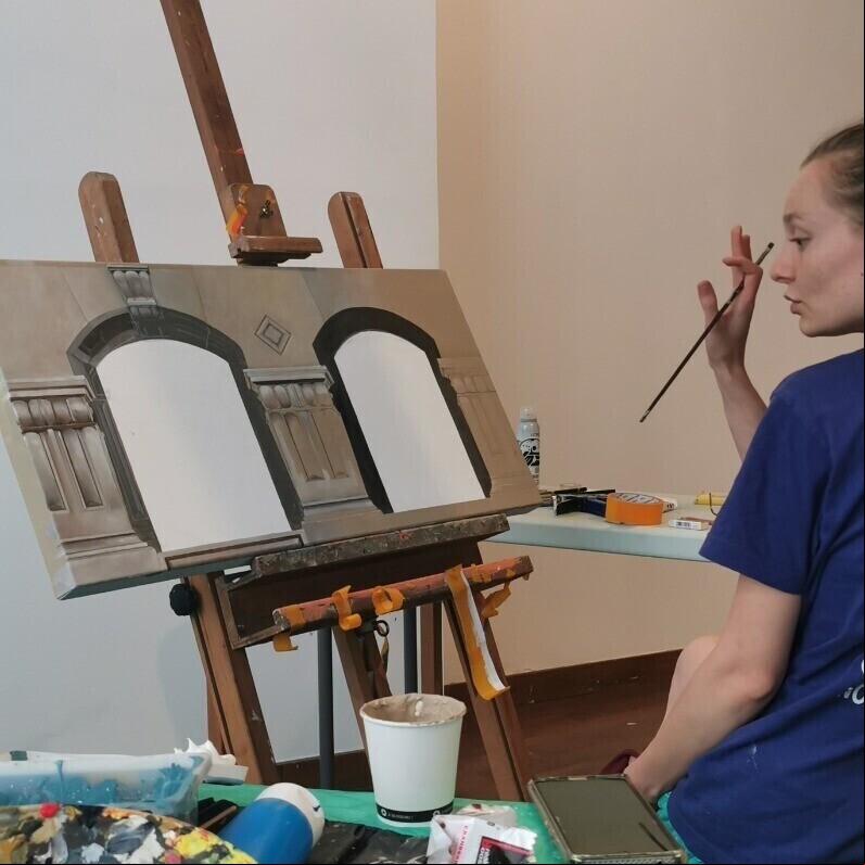 Eva Khatchadourian - L'artiste au travail
